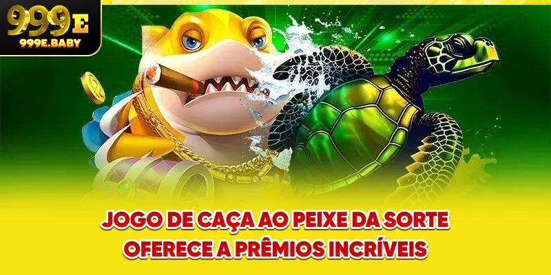 Jogo de caça ao peixe da sorte