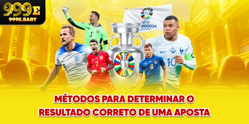 Métodos para determinar o resultado correto de uma aposta