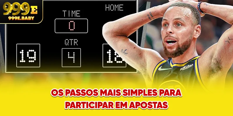 Os passos mais simples para participar em apostas