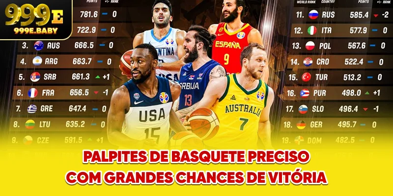 Palpites de Basquete